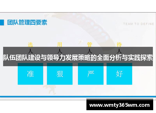 队伍团队建设与领导力发展策略的全面分析与实践探索